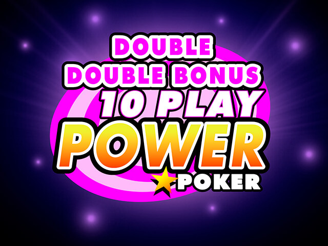 Double Double Bonus - 10 Play Power Poker